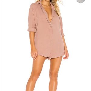 Revolve Kapaa Romper in mocha